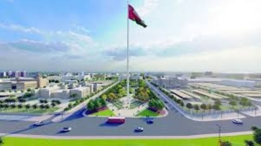 Oman's tallest flagpole to be inaugurated next month